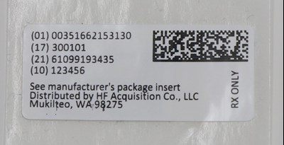 Serialized Case Labeling (51662 1531 3 Serialized Label 00351662153130 Epi Rfid Label Image)
